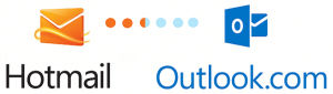 Ahí está Hotmail mutando en Outlook, con seis bolitas que también pueden ser tres o catorce